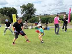 ボクシング体験 ～ミット打ち教室～  in  伊勢崎西部スポーツクラブフェス