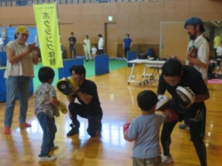 ボクシング体験  ～ミット打ち教室～  in スポレクフェス